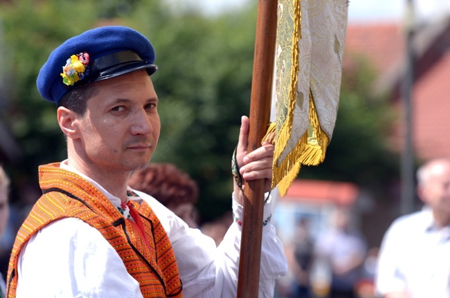 Procesja Bożego Ciała w Opocznie