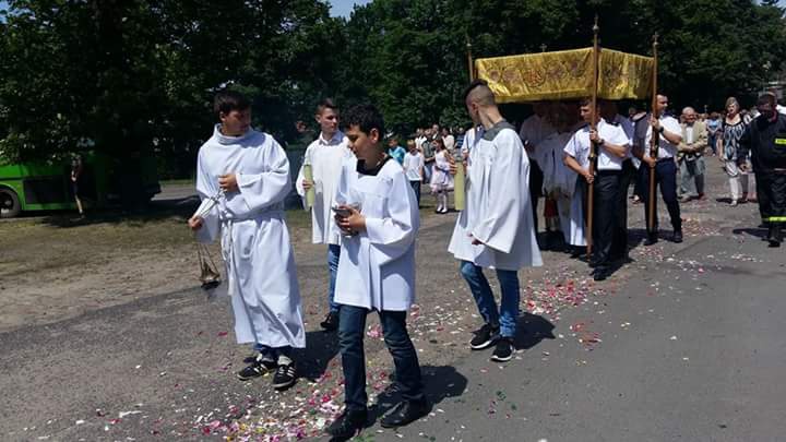 Boże Ciało w Brójcach