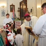 Powitanie MB Częstochowskiej w kościele rektorskim oo. pijarów w Łowiczu