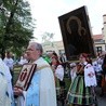 Powitanie MB Częstochowskiej w kościele rektorskim oo. pijarów w Łowiczu