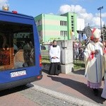 Powitanie MB Częstochowskiej w kościele rektorskim oo. pijarów w Łowiczu