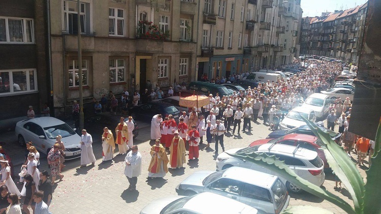 Uroczystość Bożego Ciała w archidiecezji