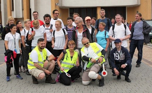 Z Jawiszowic-os. Brzeszcze na Jasną Górę w 36h