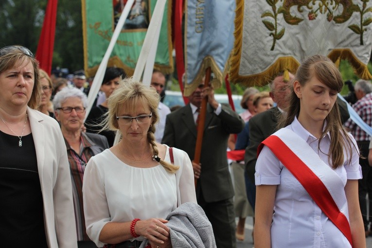 Powitanie ikony MB Częstochowskiej w Bełchowie