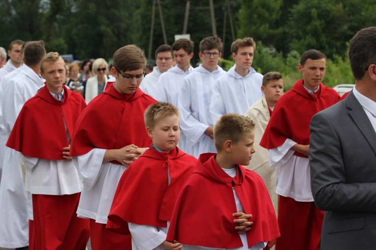 Powitanie ikony MB Częstochowskiej w Bełchowie