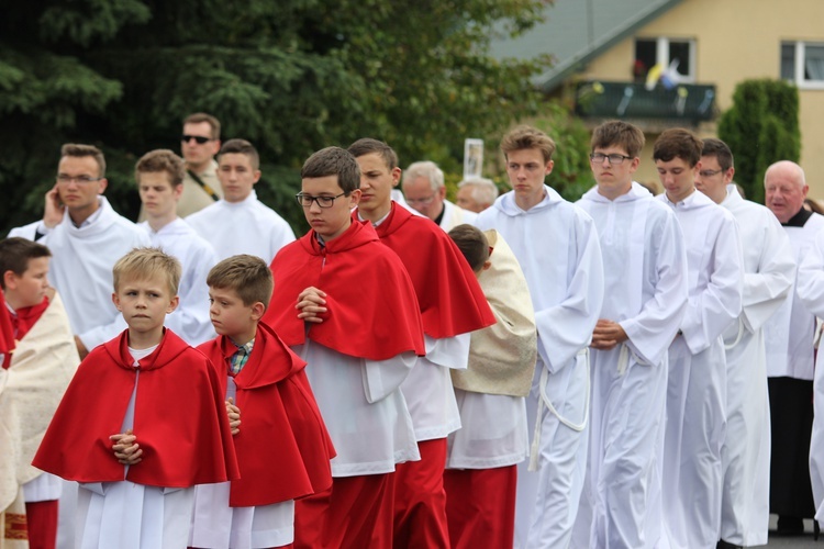 Powitanie ikony MB Częstochowskiej w Bełchowie