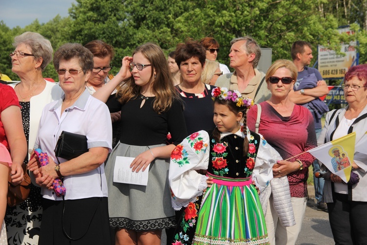 Powitanie ikony MB Częstochowskiej w Bełchowie