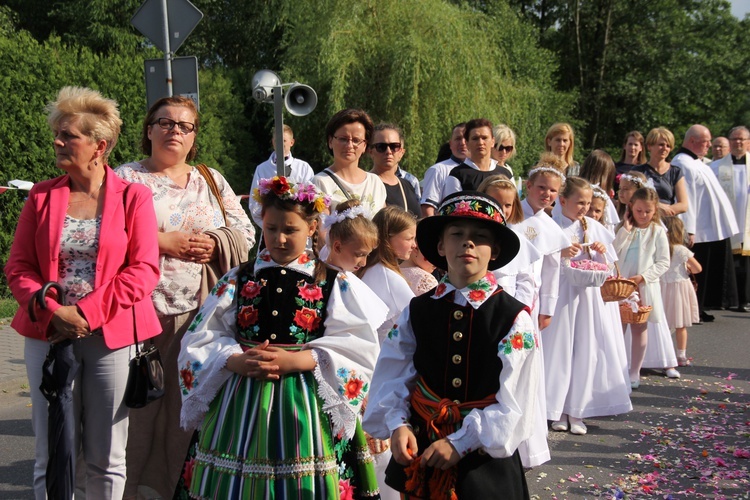 Powitanie ikony MB Częstochowskiej w Bełchowie