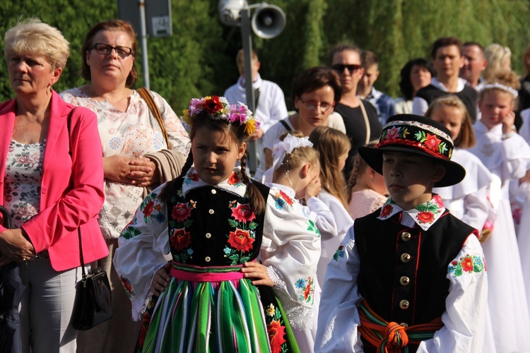 Powitanie ikony MB Częstochowskiej w Bełchowie