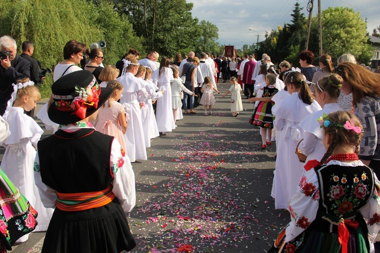 Powitanie ikony MB Częstochowskiej w Bełchowie