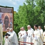 Poświęcenie obrazu św. Brata Alberta w Bielicach