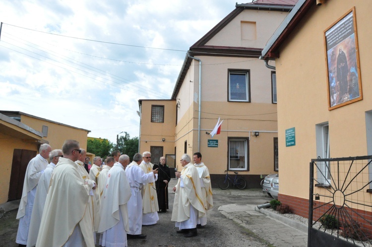 Poświęcenie obrazu św. Brata Alberta w Bielicach