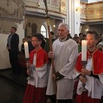 Turniej piłkarski ministrantów w Wołowie (początek)