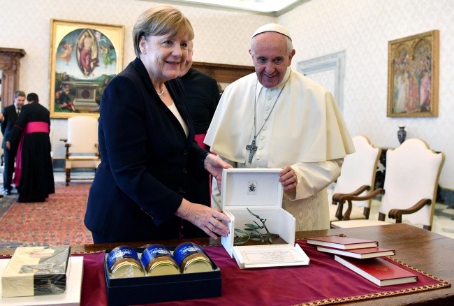 Merkel o spotkaniu z Franciszkiem