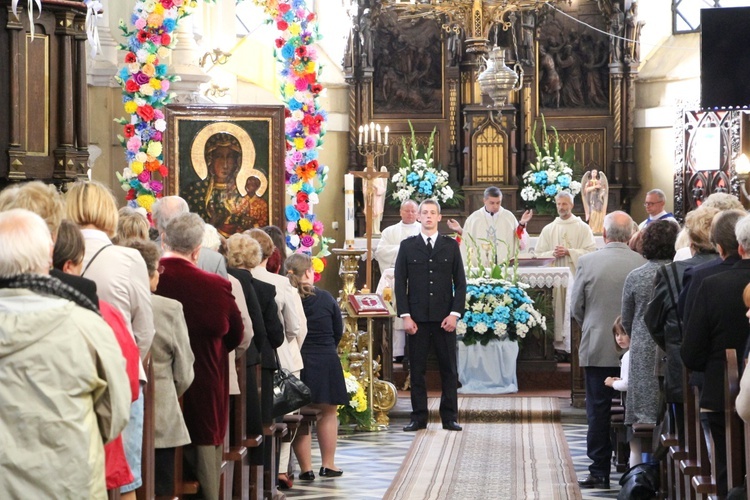 Powitanie ikony MB Częstochowskiej w Nieborowie