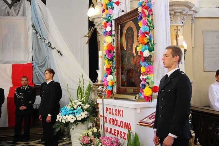 Powitanie ikony MB Częstochowskiej w Nieborowie