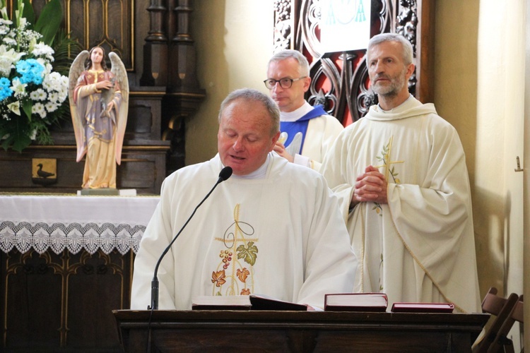 Powitanie ikony MB Częstochowskiej w Nieborowie