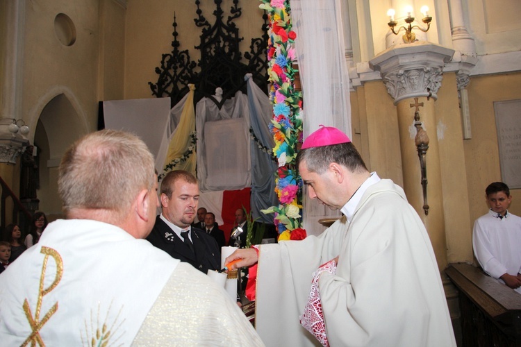 Powitanie ikony MB Częstochowskiej w Nieborowie