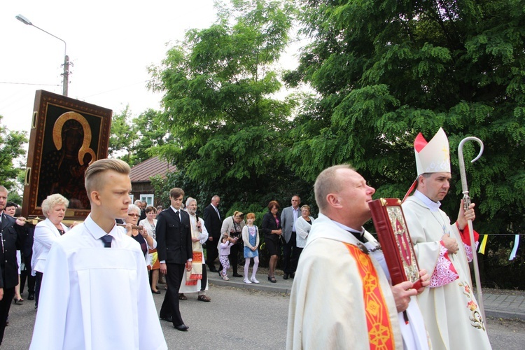 Powitanie ikony MB Częstochowskiej w Nieborowie