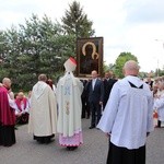 Powitanie ikony MB Częstochowskiej w Nieborowie