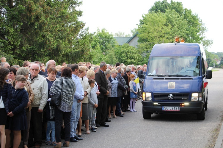 Powitanie ikony MB Częstochowskiej w Nieborowie