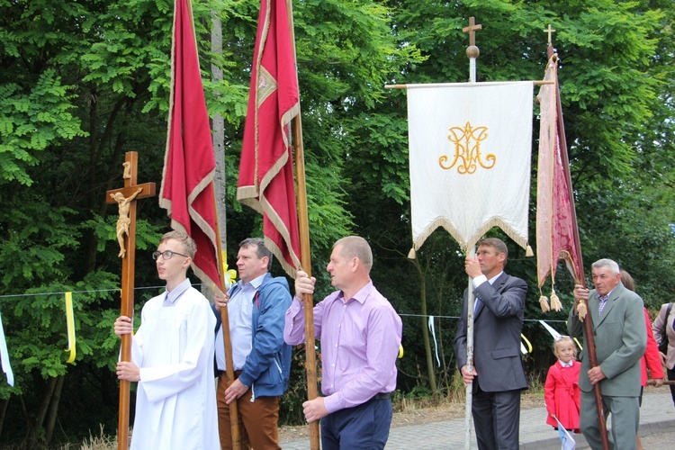 Powitanie ikony MB Częstochowskiej w Nieborowie