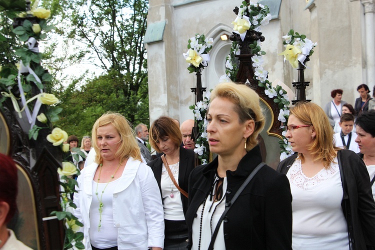 Powitanie ikony MB Częstochowskiej w Nieborowie