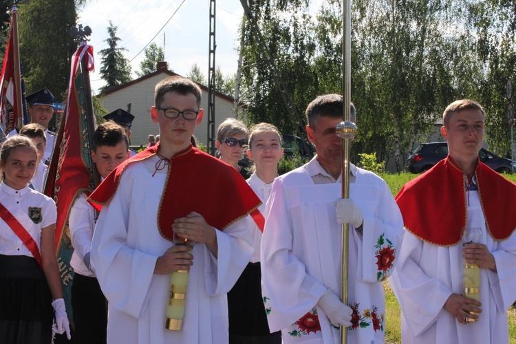 Powitanie ikony MB Częstochowskiej w Bednarach