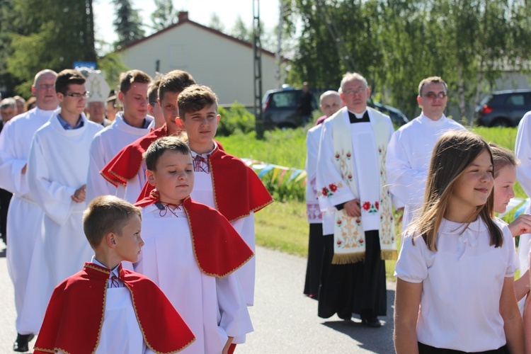 Powitanie ikony MB Częstochowskiej w Bednarach