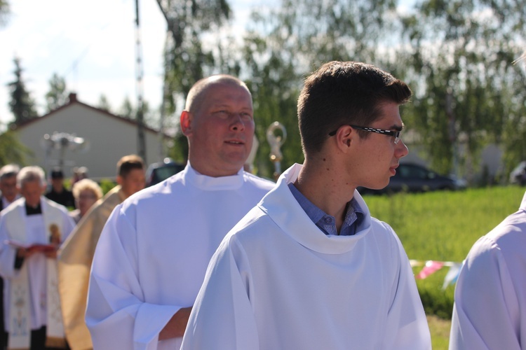 Powitanie ikony MB Częstochowskiej w Bednarach