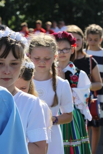 Powitanie ikony MB Częstochowskiej w Bednarach