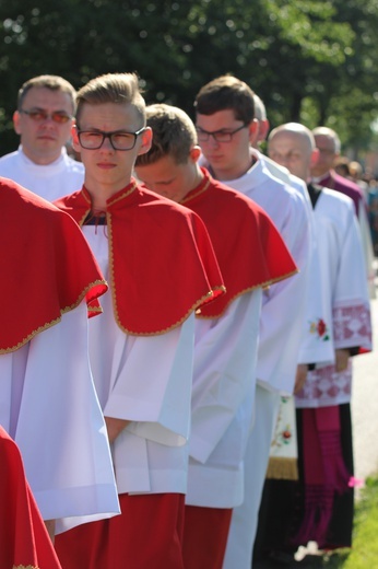 Powitanie ikony MB Częstochowskiej w Bednarach