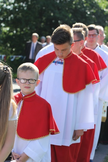 Powitanie ikony MB Częstochowskiej w Bednarach