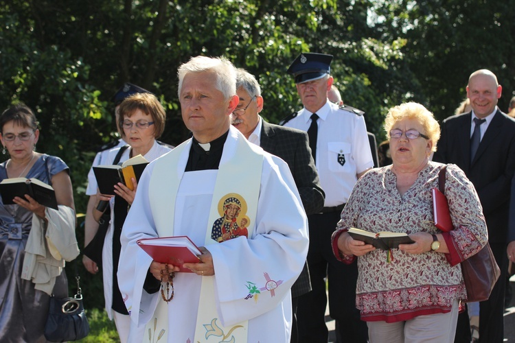 Powitanie ikony MB Częstochowskiej w Bednarach