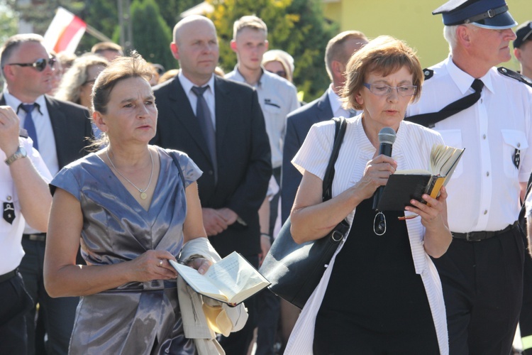 Powitanie ikony MB Częstochowskiej w Bednarach