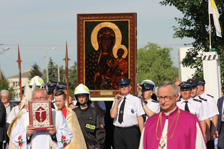 Powitanie ikony MB Częstochowskiej w Bednarach