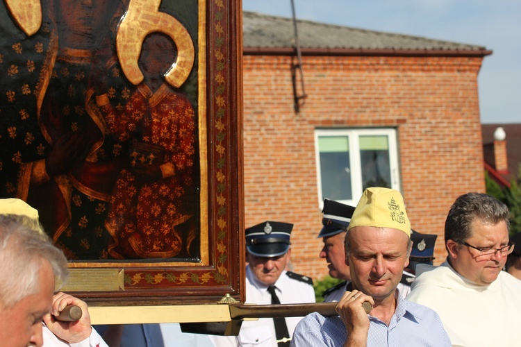 Powitanie ikony MB Częstochowskiej w Bednarach