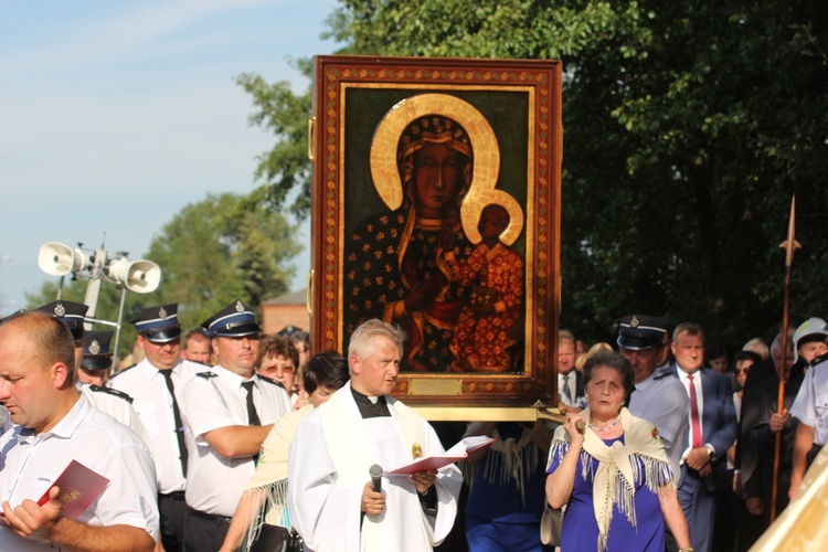 Powitanie ikony MB Częstochowskiej w Bednarach