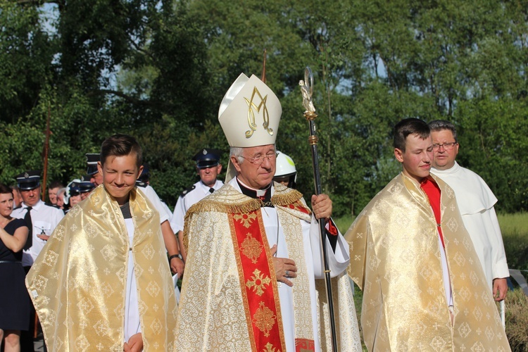 Powitanie ikony MB Częstochowskiej w Bednarach