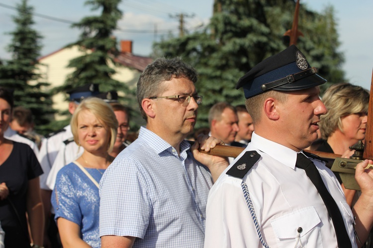 Powitanie ikony MB Częstochowskiej w Bednarach