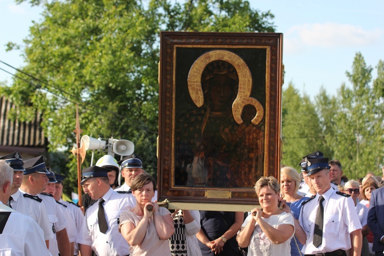 Powitanie ikony MB Częstochowskiej w Bednarach