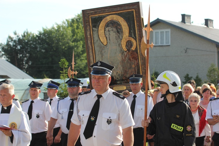 Powitanie ikony MB Częstochowskiej w Bednarach