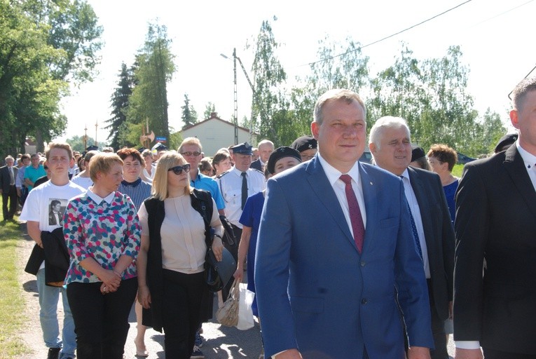 Powitanie ikony MB Częstochowskiej w Bednarach