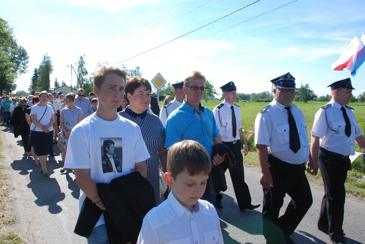 Powitanie ikony MB Częstochowskiej w Bednarach