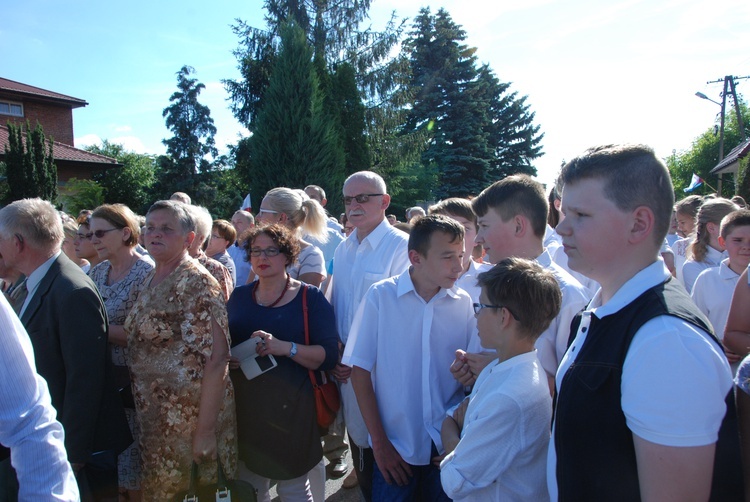 Powitanie ikony MB Częstochowskiej w Bednarach