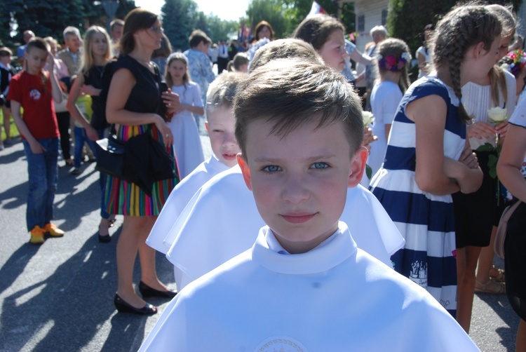 Powitanie ikony MB Częstochowskiej w Bednarach