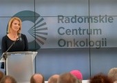 - Jesteśmy bardzo dumni, że to właśnie nasz szpital będzie nosił takie imię - mówiła Dorota Ząbek, dyrektor Radomskiego Centrum Onkologii