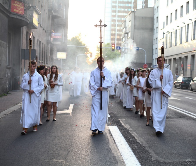 III Akademicka Procesja Bożego Ciała, Katowice 18.06.2017 (II galeria)