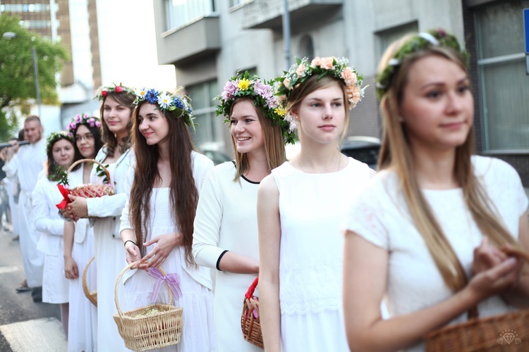 III Akademicka Procesja Bożego Ciała, Katowice 18.06.2017 (II galeria)