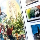 Znaczki pocztowe przedstawiające objawienia w Fatimie to główny pretekst do stworzenia ekspozycji.
